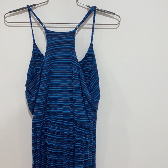 Lauren Conrad blue maxi dress size: S - Picture 6 of 8